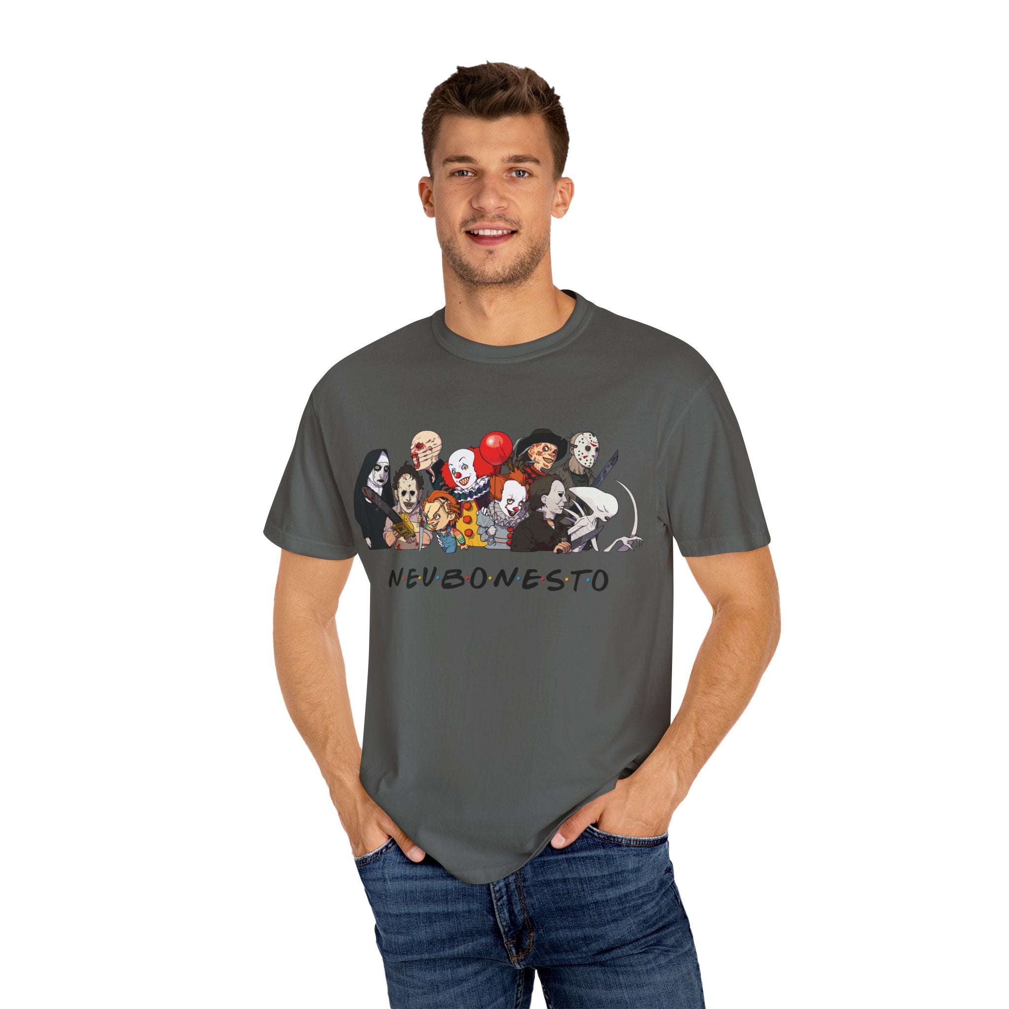 Neubonesto Horror Graphic T-Shirt
