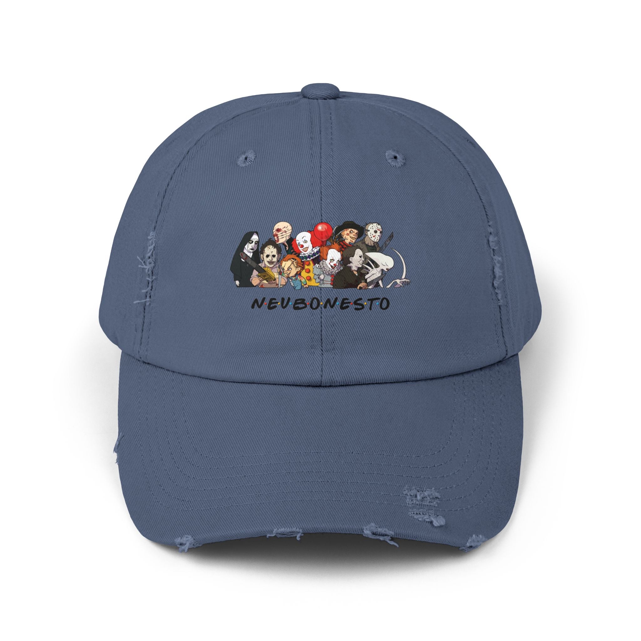 Distressed Cap - Neubonesto Horror Strapback Hat