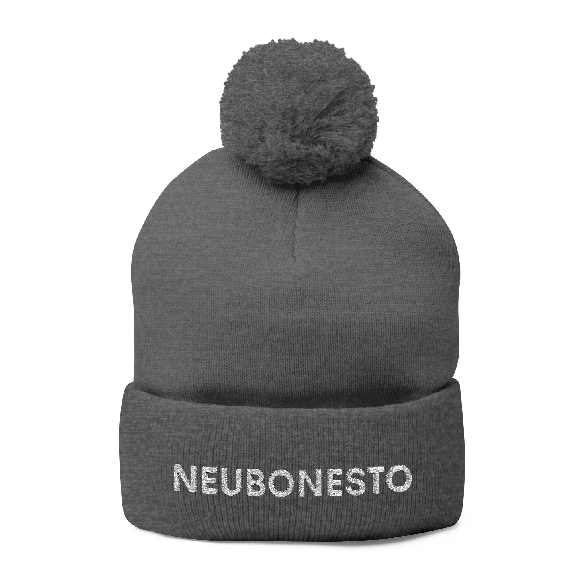 Neubonesto Pom-Pom Knit Cap