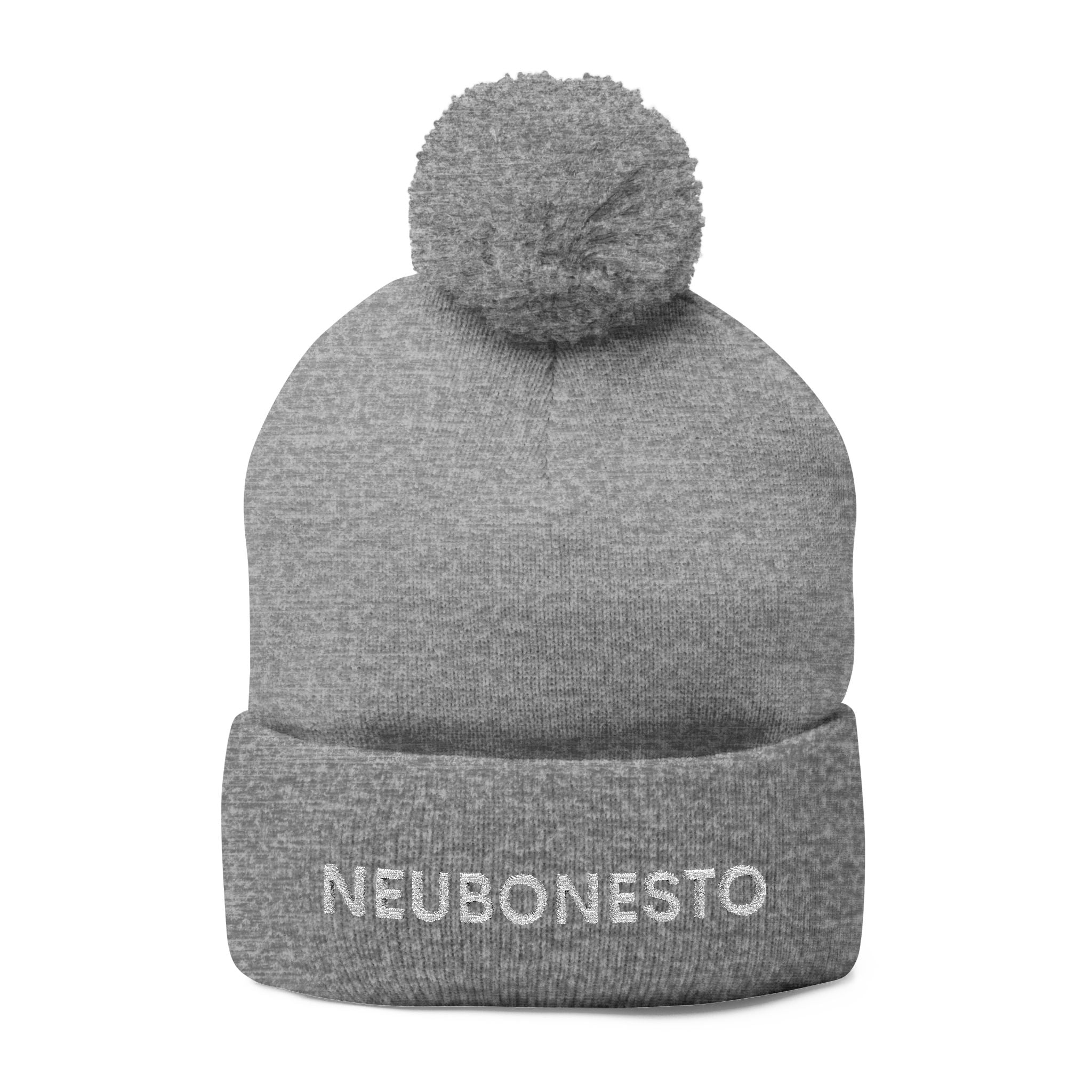 Neubonesto Pom-Pom Knit Cap