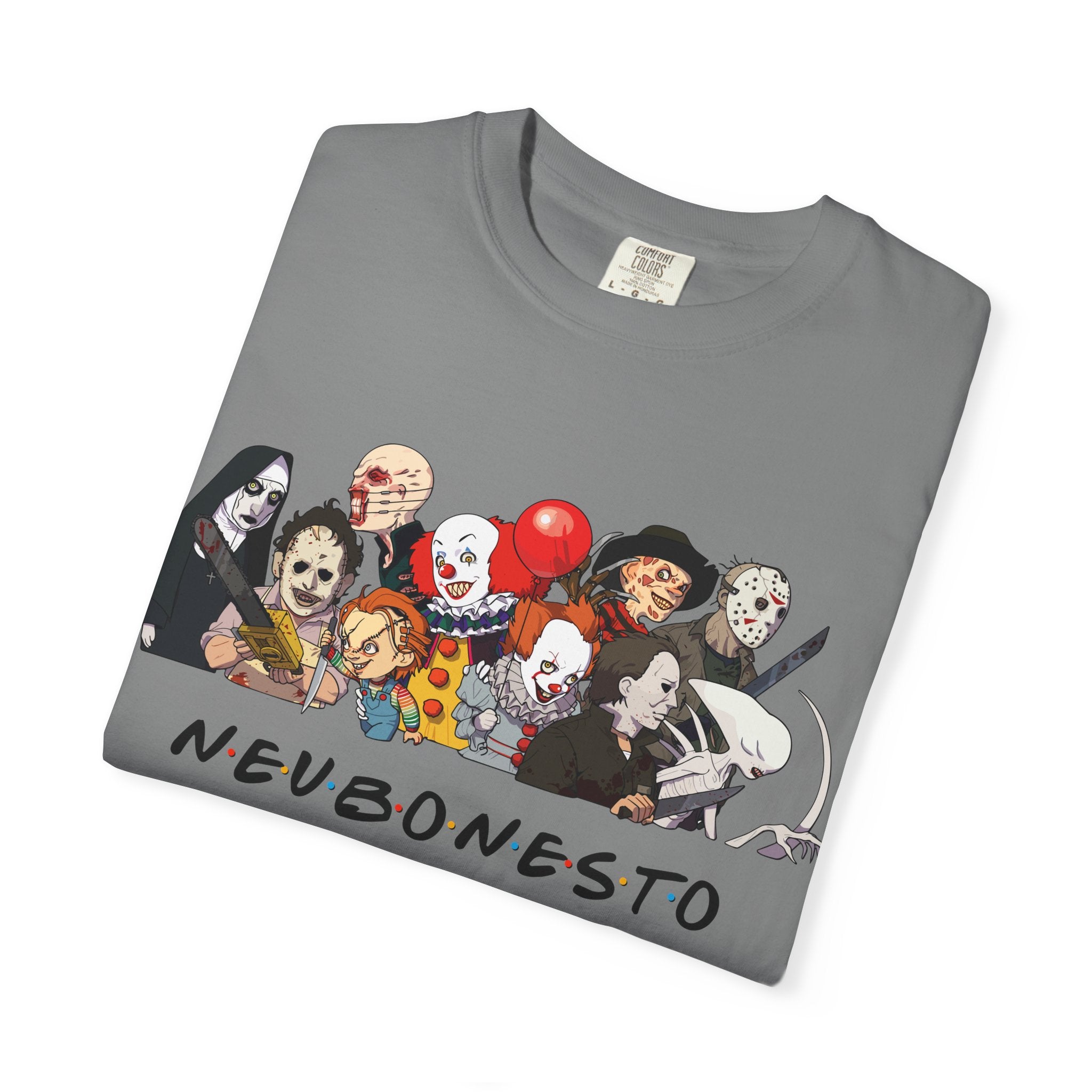 Neubonesto Horror Graphic T-Shirt