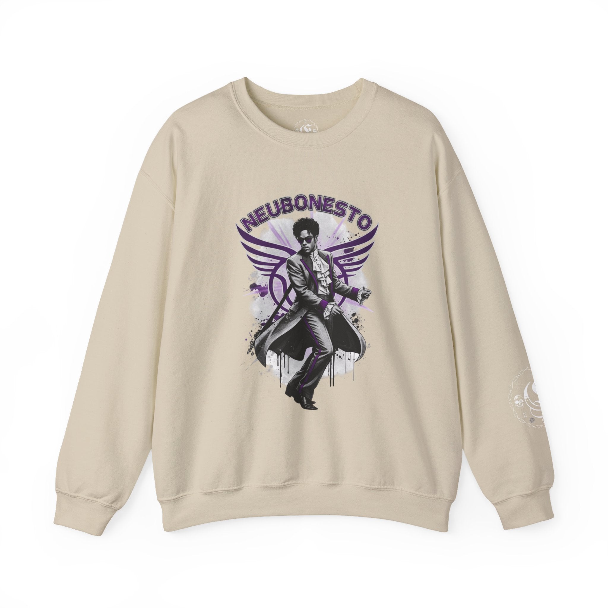 Prince Angel Purple Crewneck Sweatshirt - Neubonesto Design