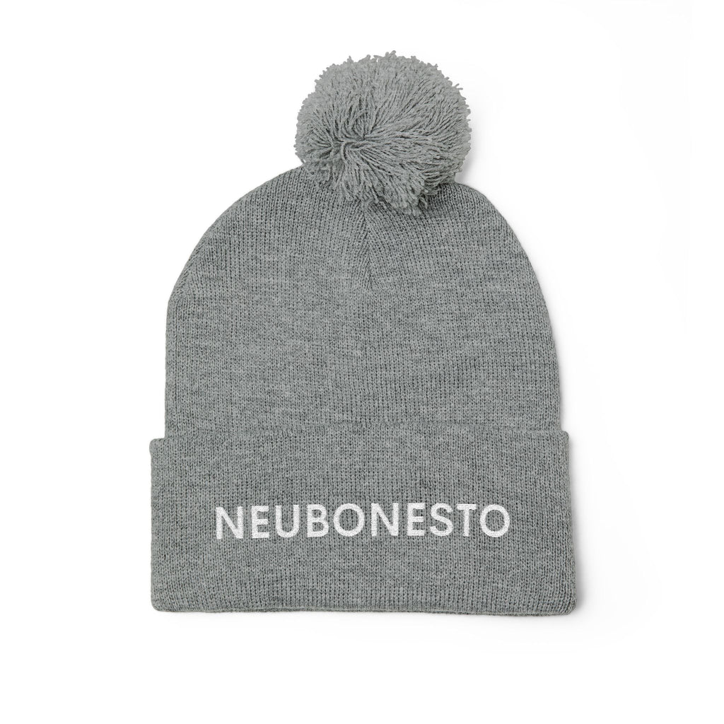 Neubonesto Pom-Pom Knit Cap