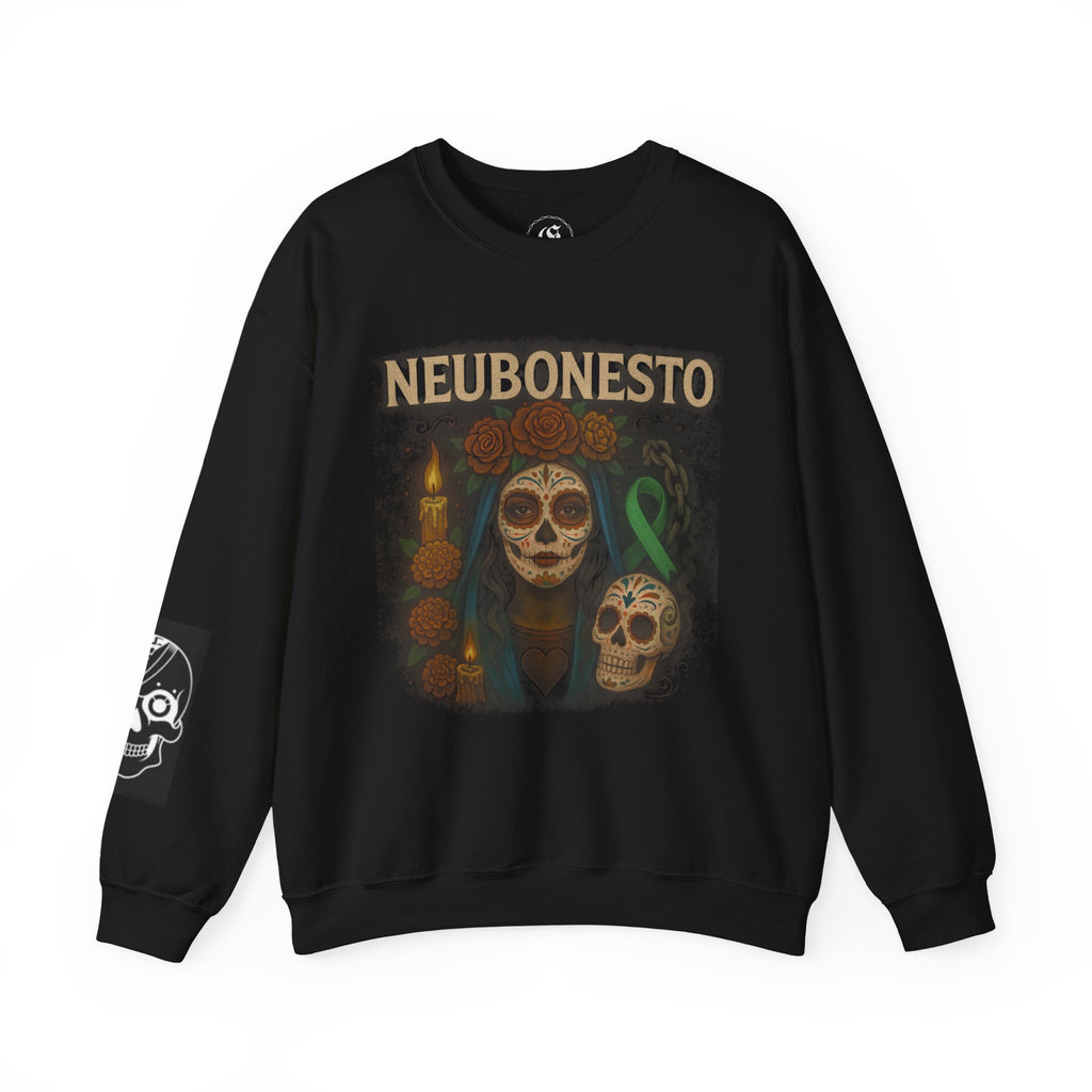 Day of the Dead Crewneck Sweatshirt - NEUBONESTO Design