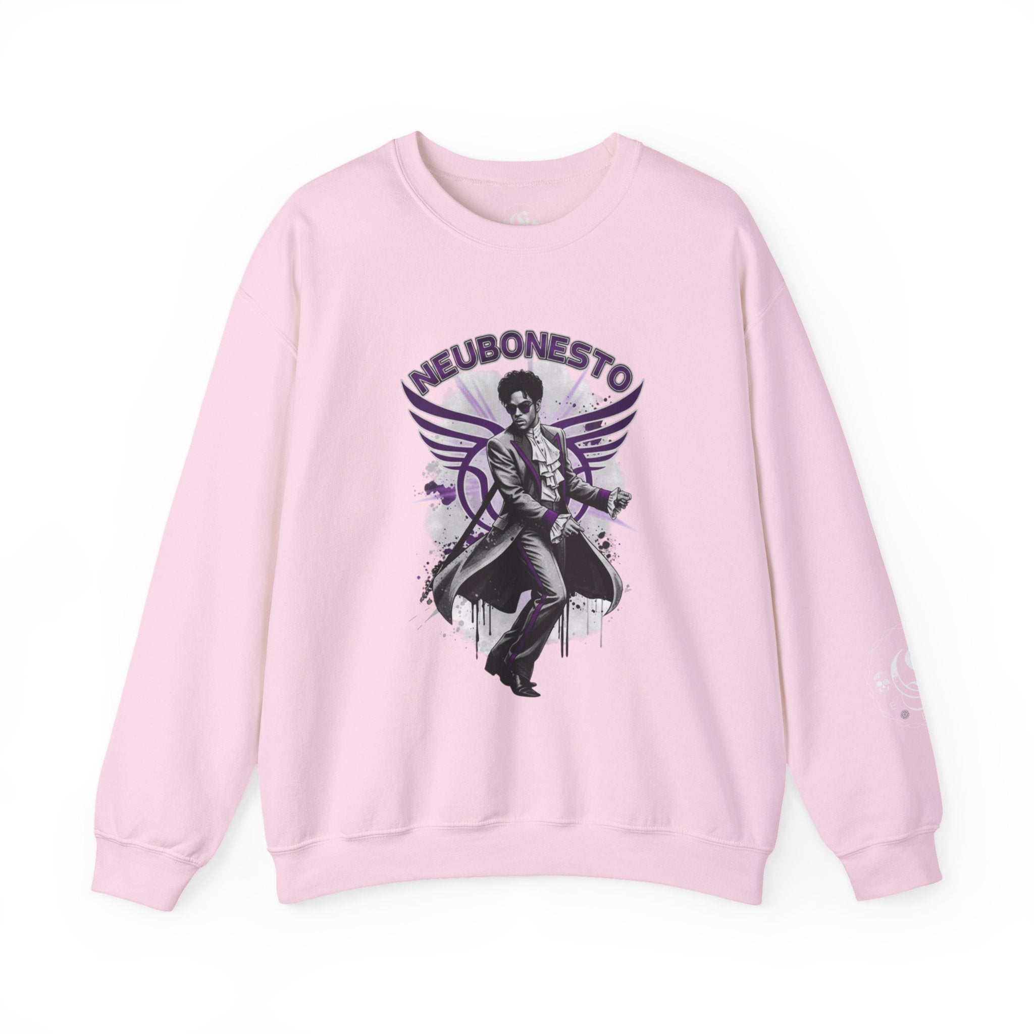 Prince Angel Purple Crewneck Sweatshirt - Neubonesto Design