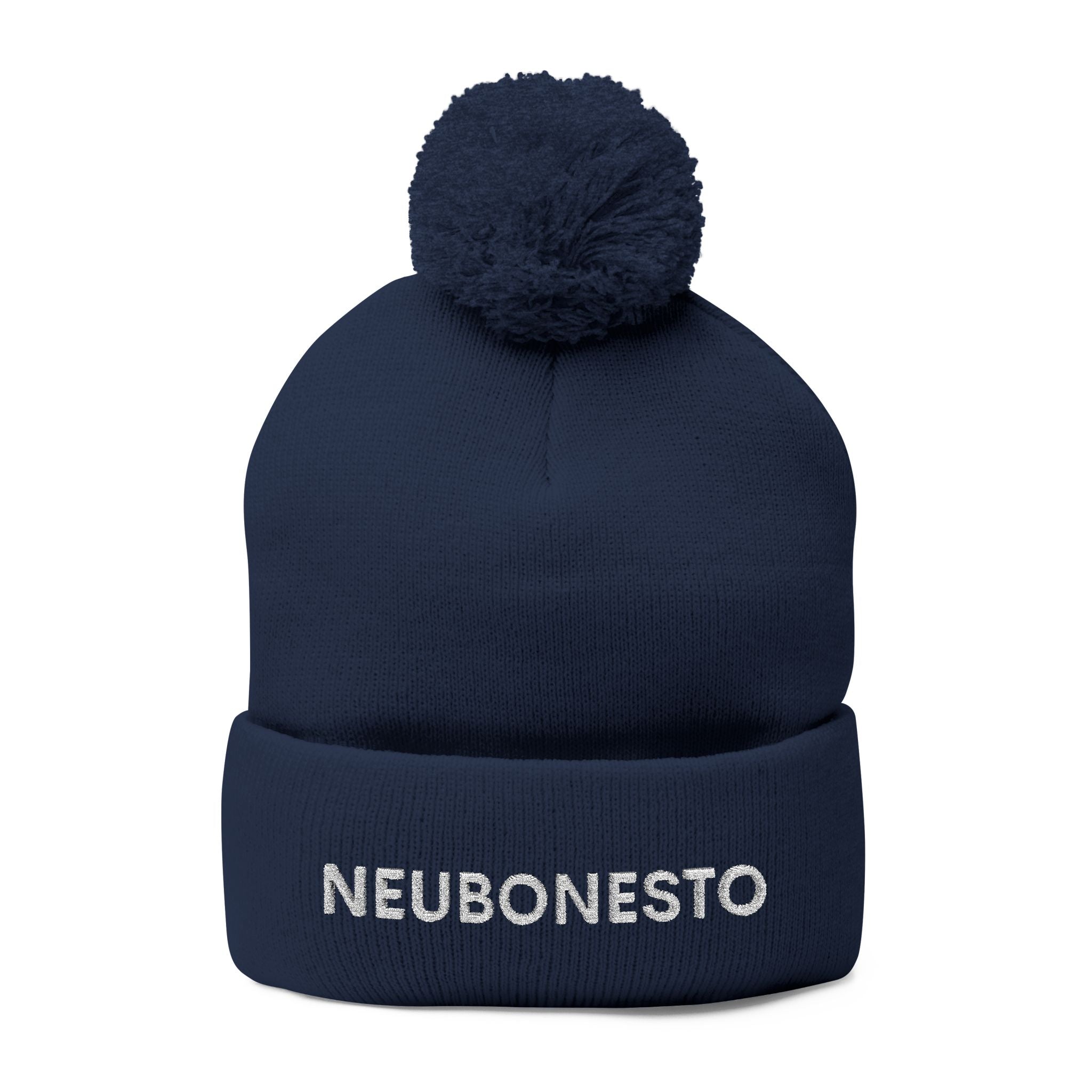 Neubonesto Pom-Pom Knit Cap