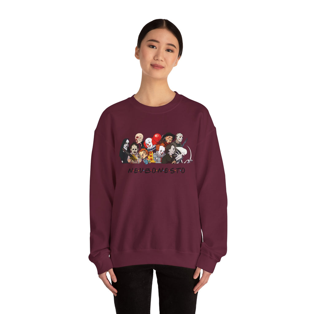 Neubonesto Horror Sweatshirt - Unisex Crewneck Halloween Top