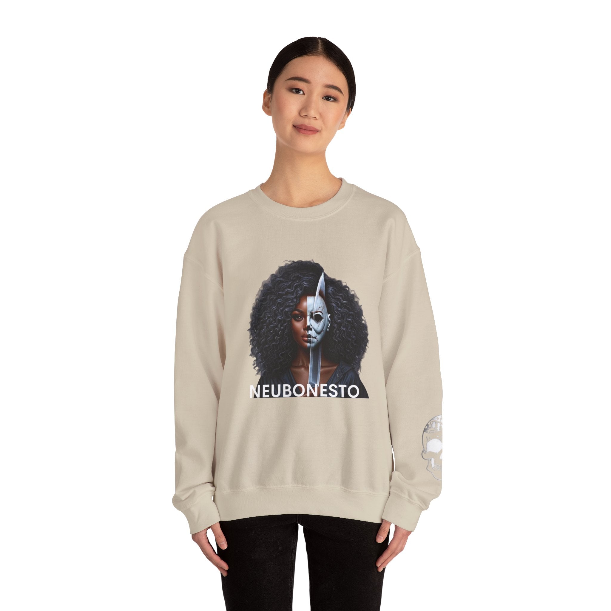 Neubonesto Halloween Graphic Sweatshirt