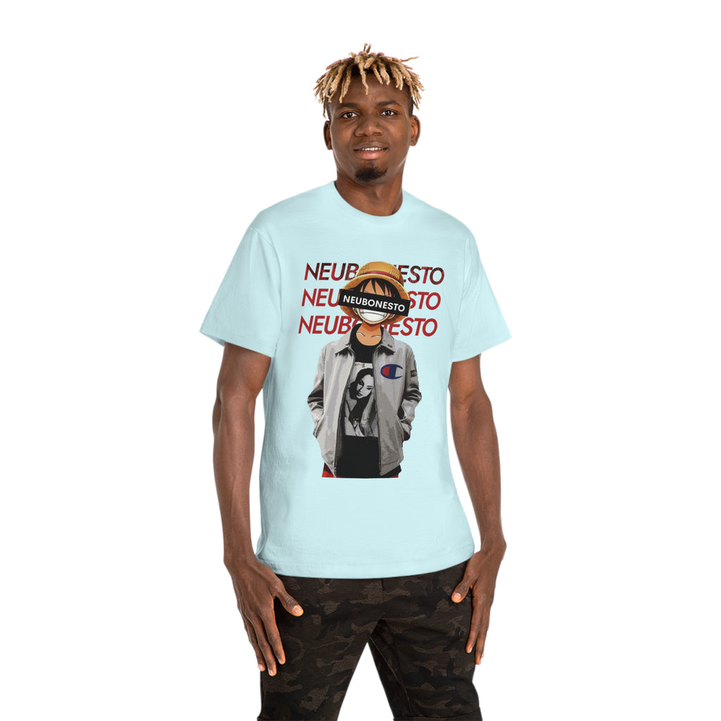 Anime Graphic Tee, Luffy Pirate Shirt, Straw Hat Legends Unisex Hammer Tshirt, Neubonesto One Piece Gift, Cosplay Clothing, Manga Fan Top,