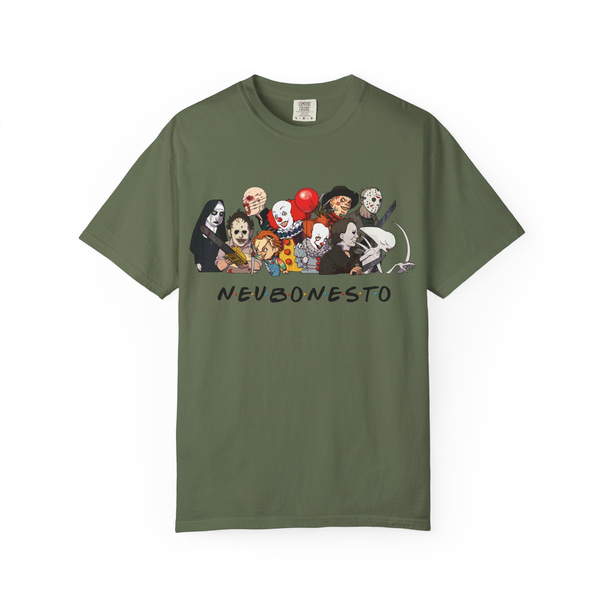 Neubonesto Horror Graphic T-Shirt