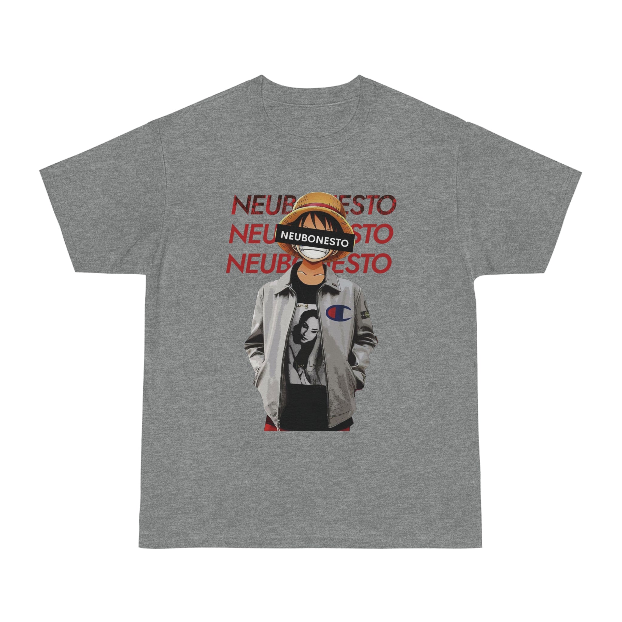 Anime Graphic Tee, Luffy Pirate Shirt, Straw Hat Legends Unisex Hammer Tshirt, Neubonesto One Piece Gift, Cosplay Clothing, Manga Fan Top,