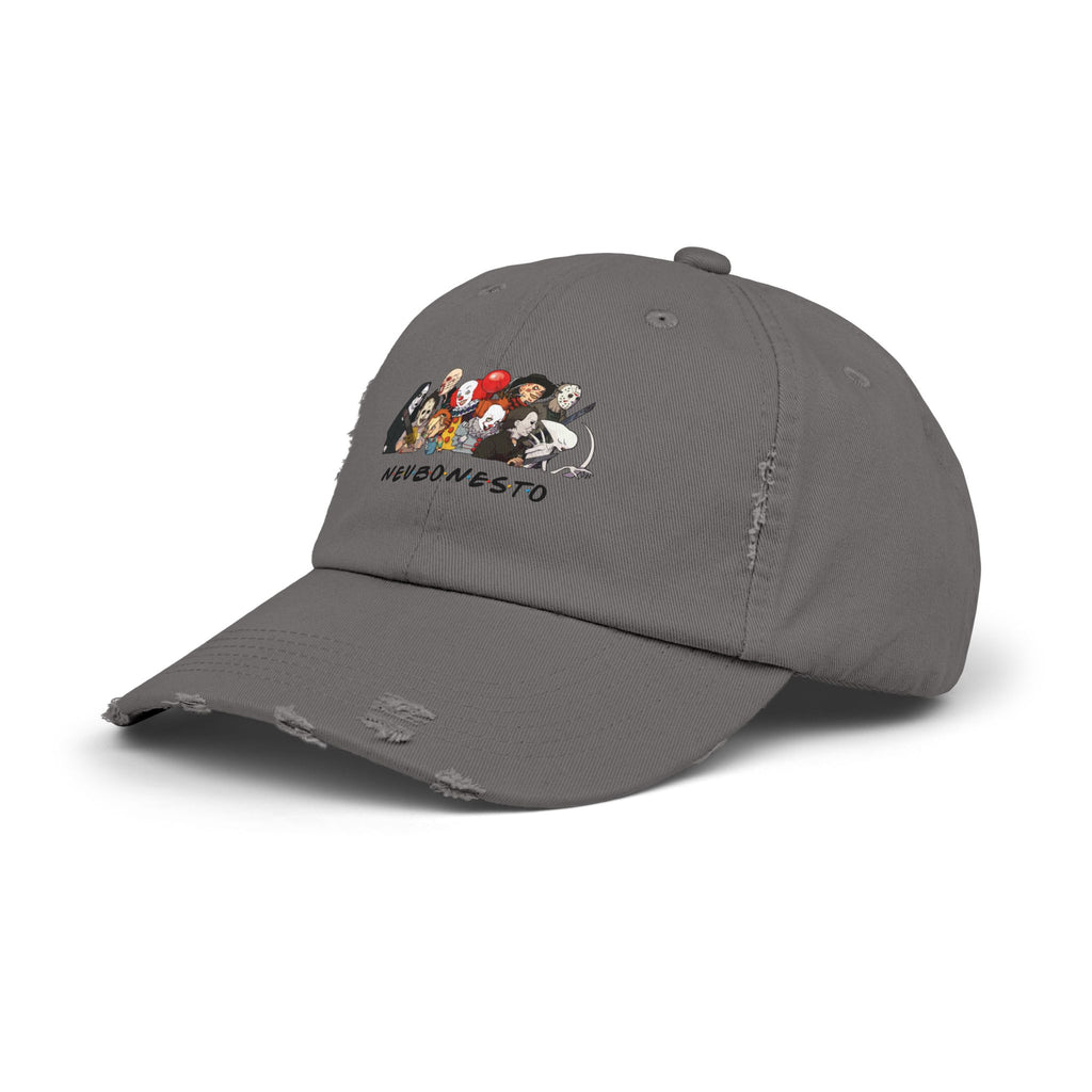 Distressed Cap - Neubonesto Horror Strapback Hat