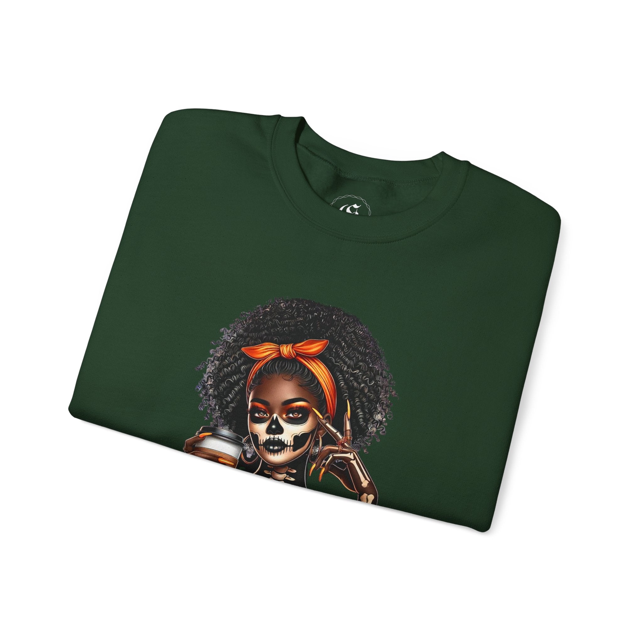 Halloween Skeleton Unisex Sweatshirt - Raising Hell Neubonesto Design
