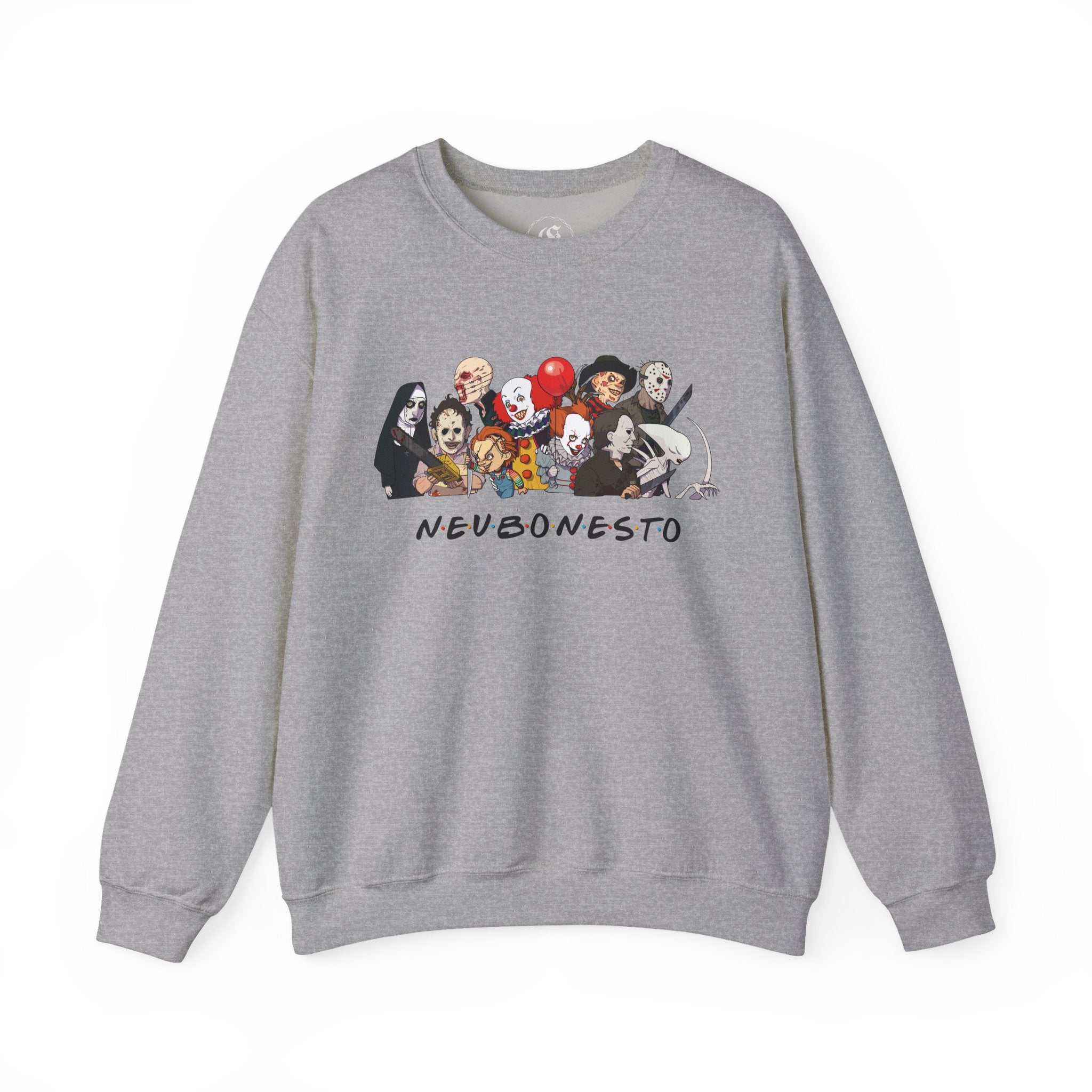 Neubonesto Horror Sweatshirt - Unisex Crewneck Halloween Top