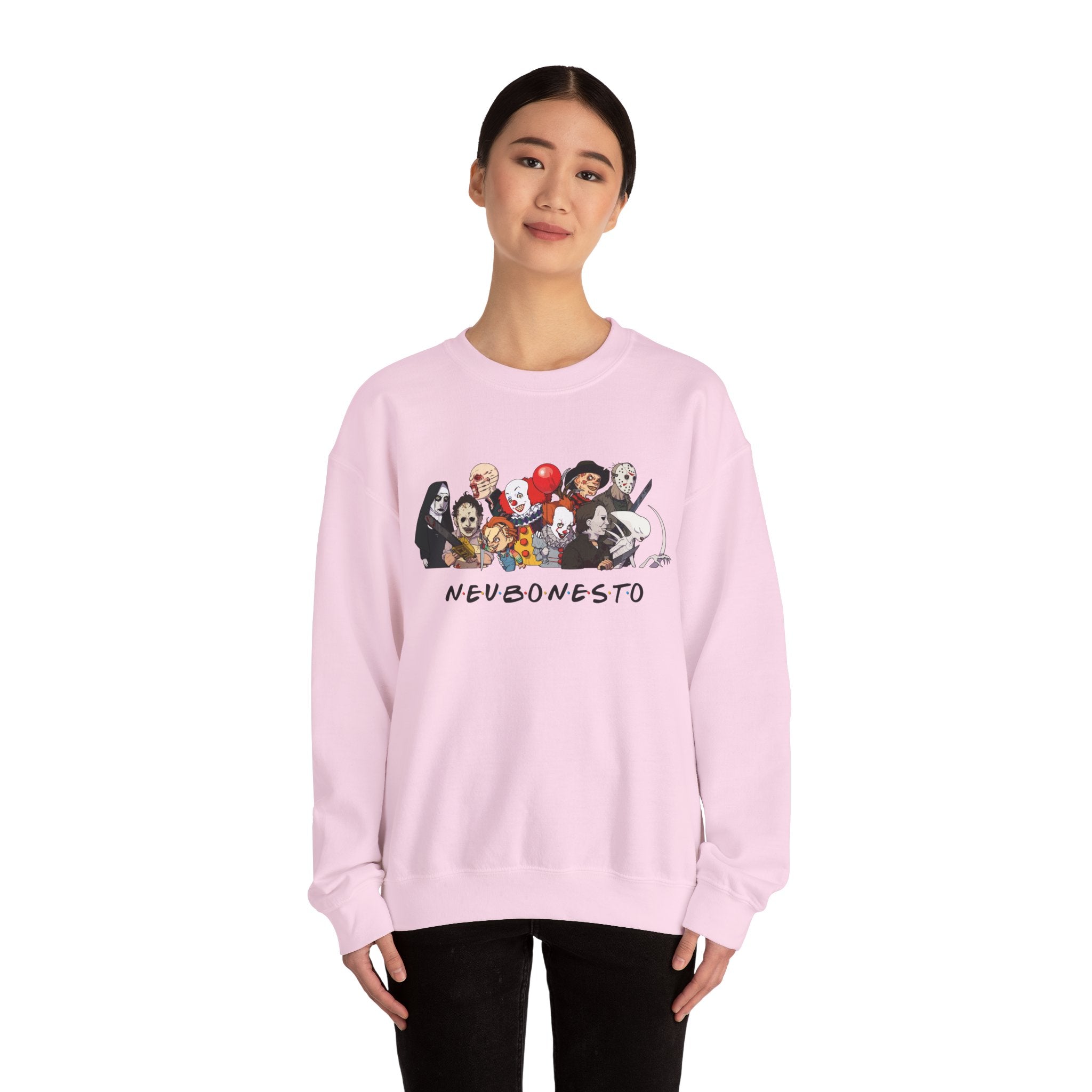 Neubonesto Horror Sweatshirt - Unisex Crewneck Halloween Top