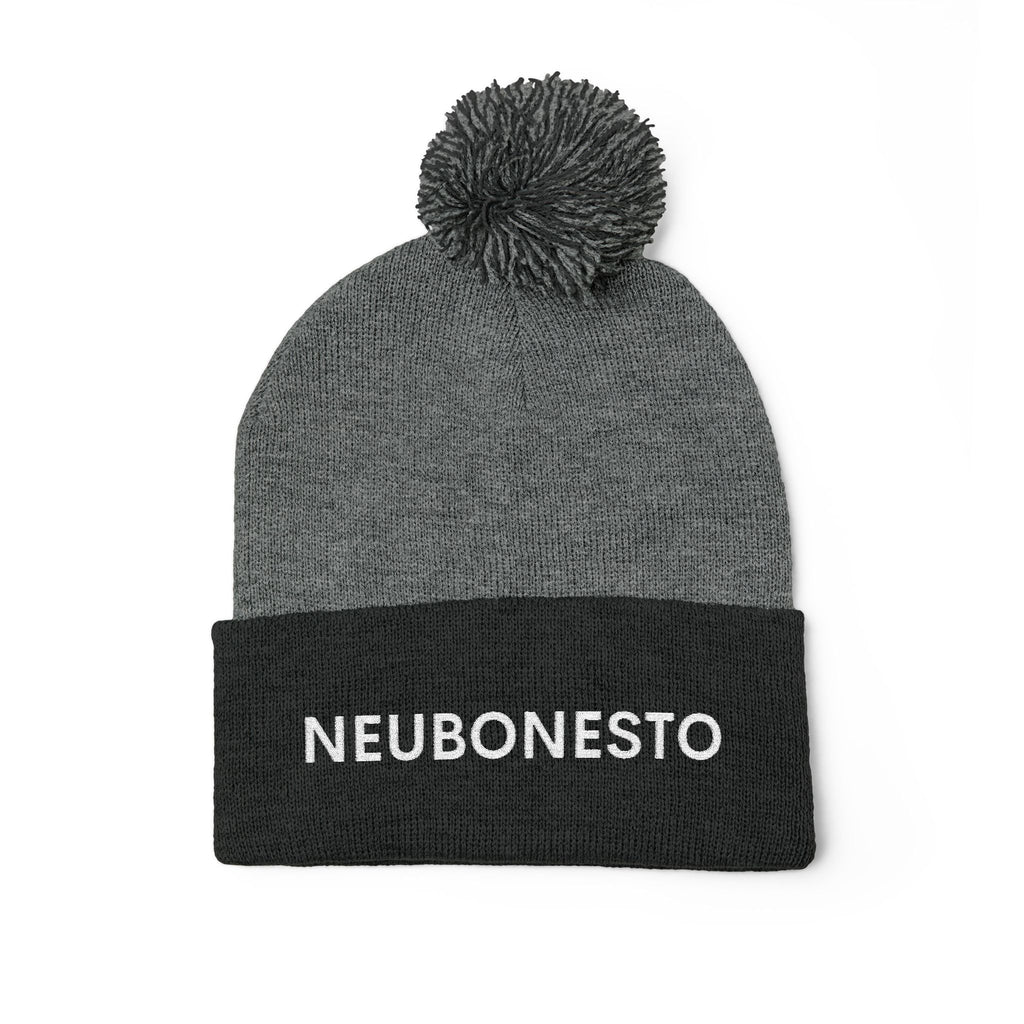 Neubonesto Pom-Pom Knit Cap