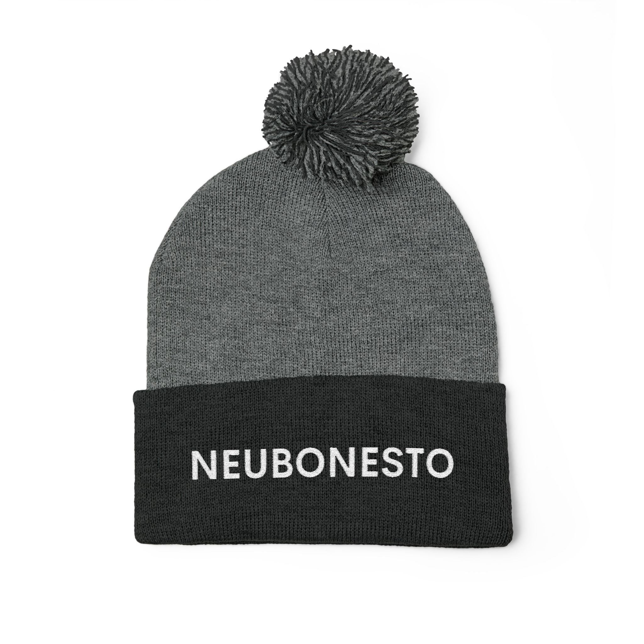 Neubonesto Pom-Pom Knit Cap