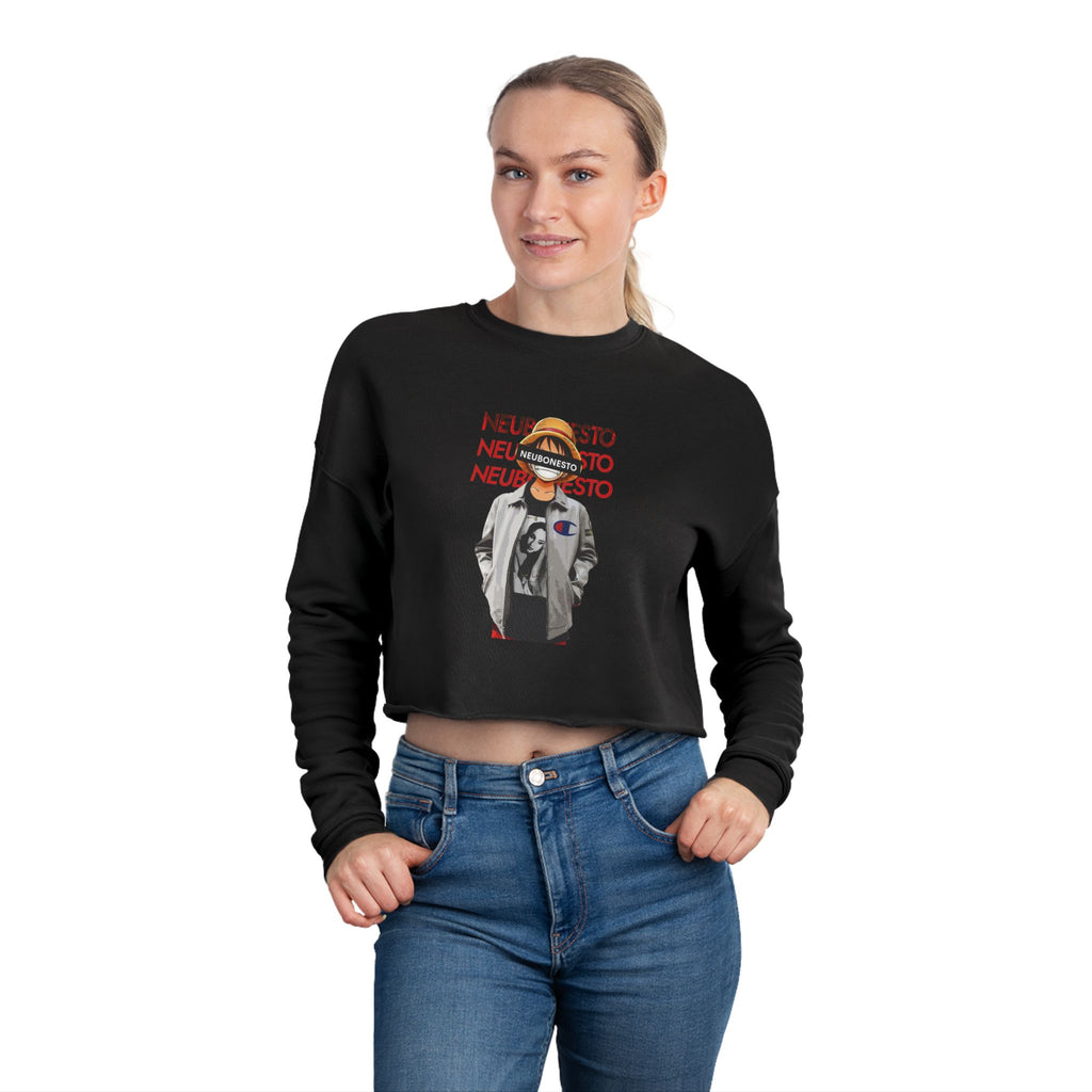 Cropped Sweatshirt - Luffy Neubonesto Straw Hat Legends Anime Collection
