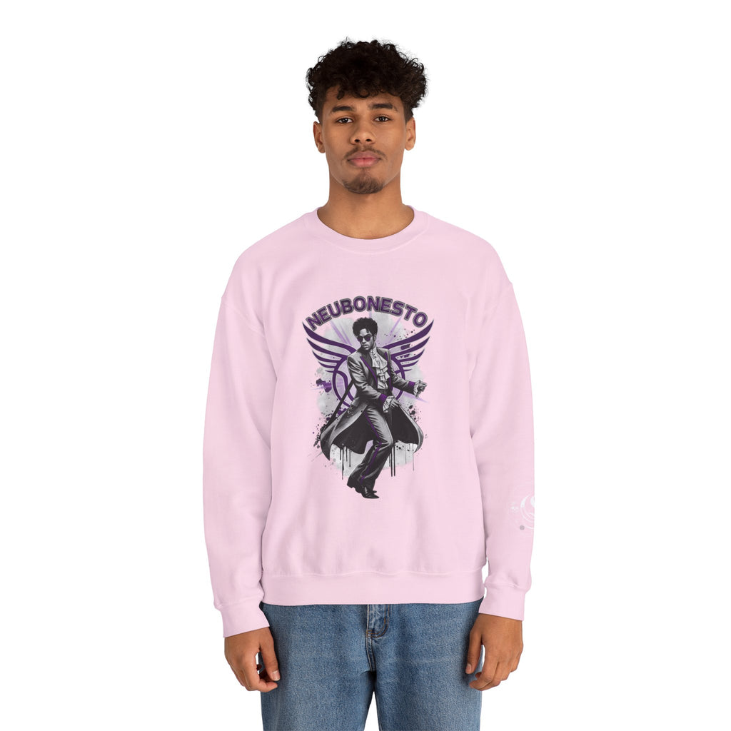 Prince Angel Purple Crewneck Sweatshirt - Neubonesto Design