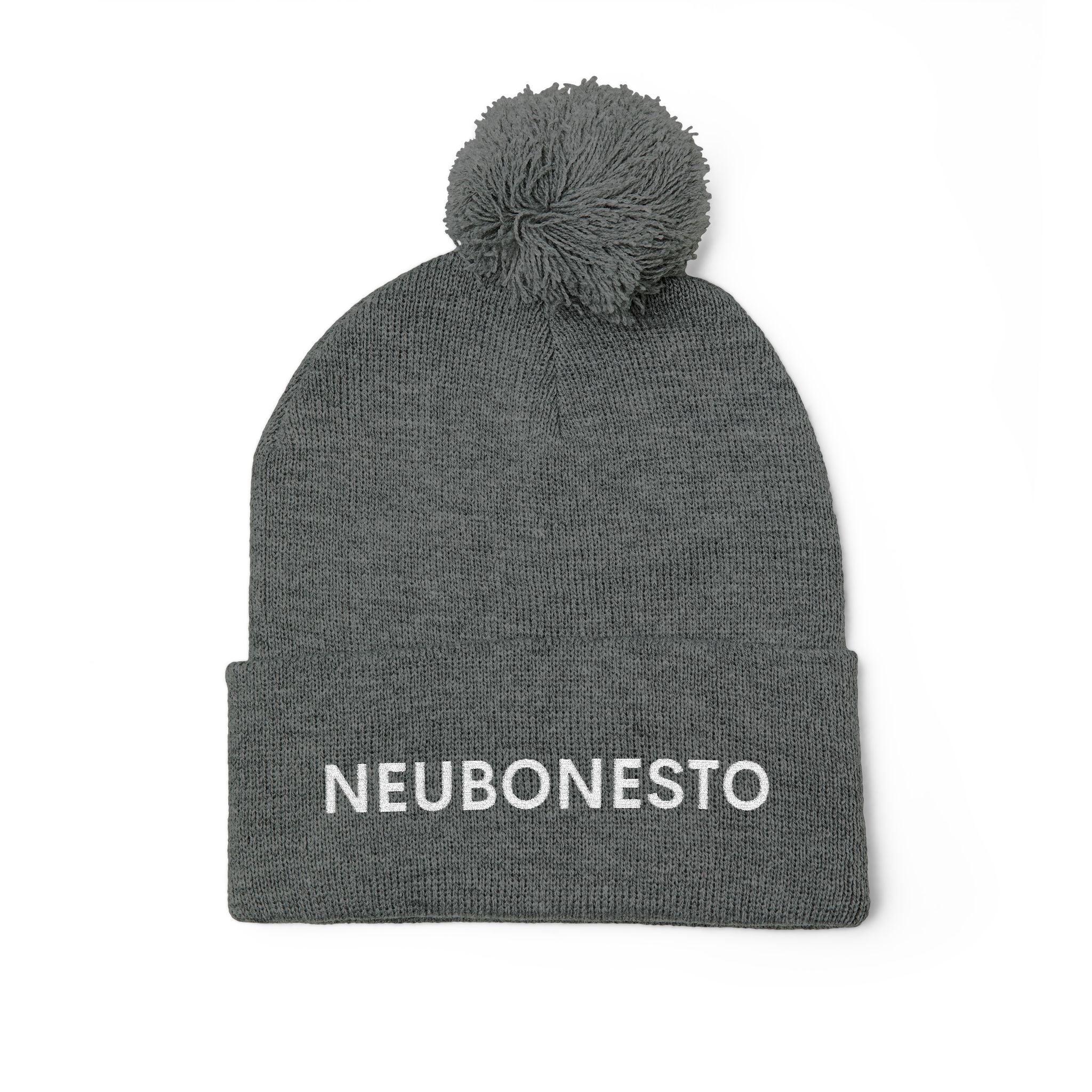 Neubonesto Pom-Pom Knit Cap