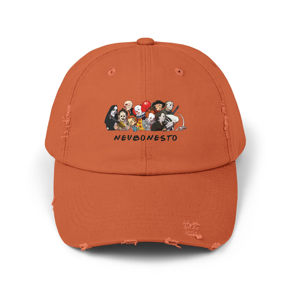 Distressed Cap - Neubonesto Horror Strapback Hat
