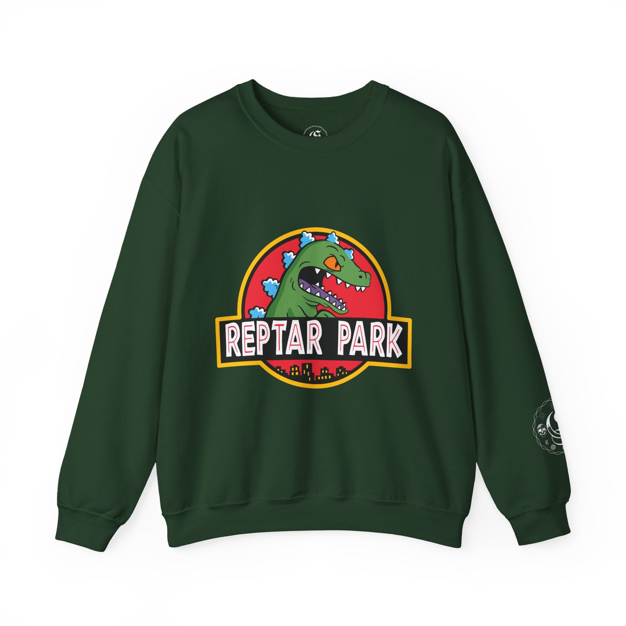 ReptarPark Crewneck Sweatshirt - 90s Cartoon Nickelodeon Graphic Unisex
