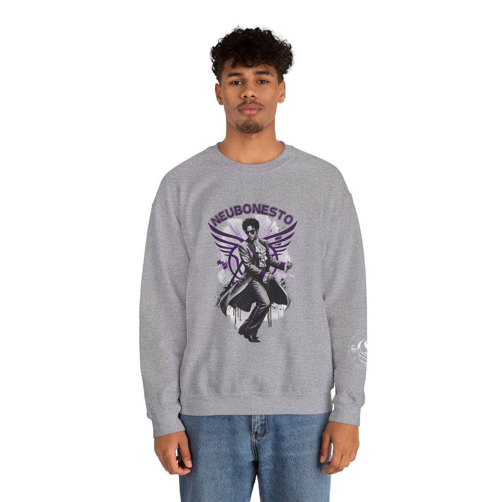 Prince Angel Purple Crewneck Sweatshirt - Neubonesto Design