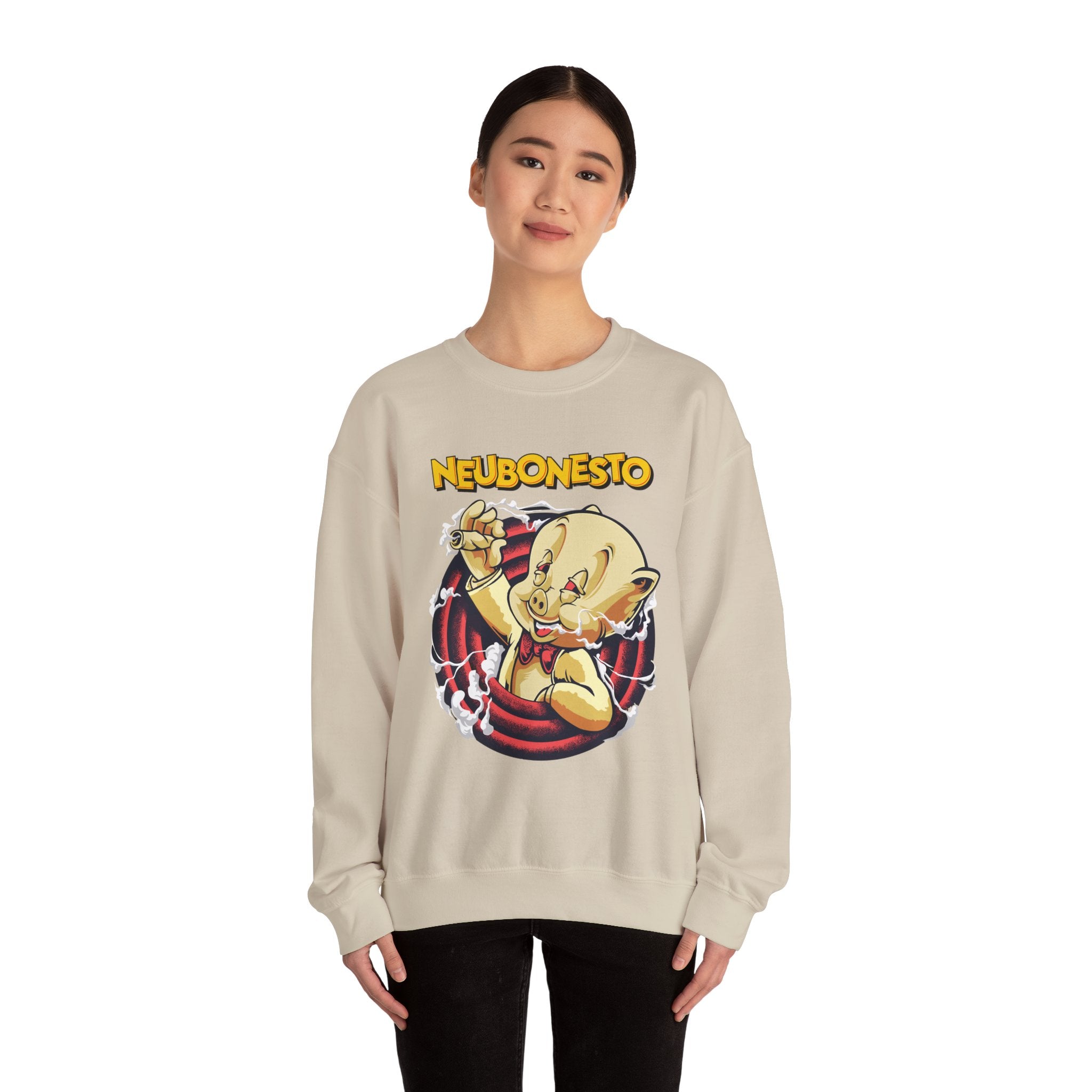 Neubonesto Vintage Cartoon Sweatshirt