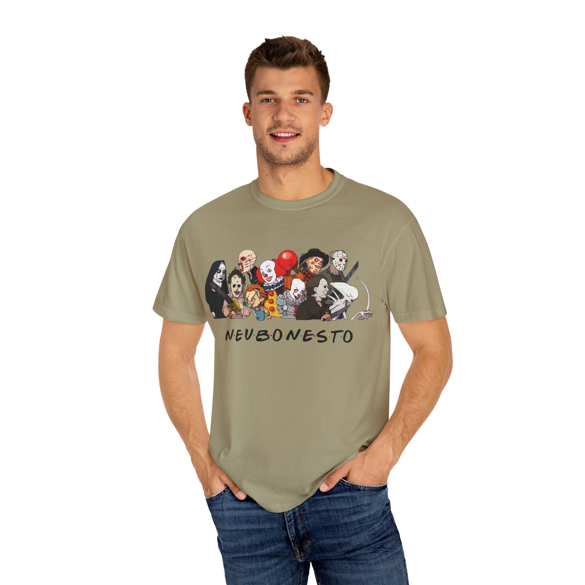 Neubonesto Horror Graphic T-Shirt