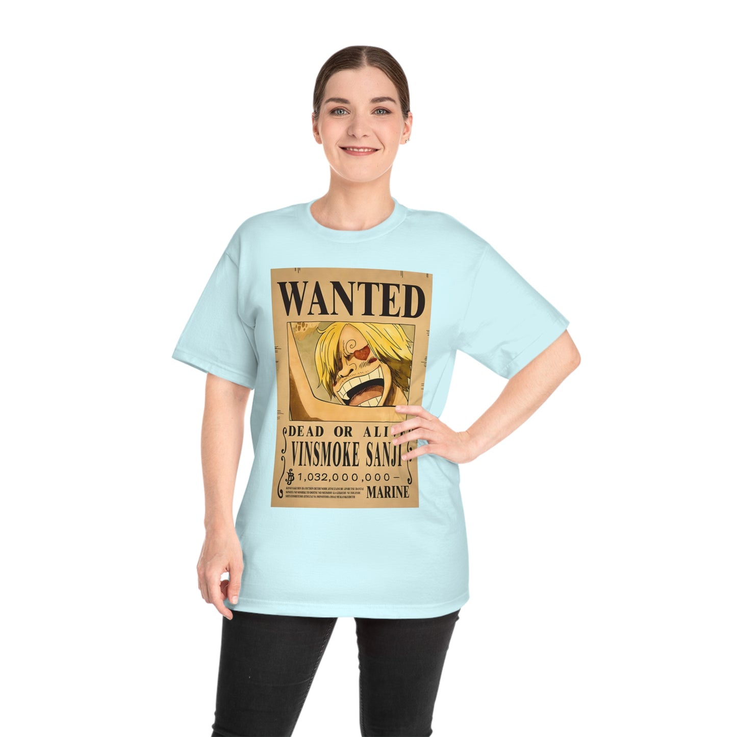 Anime T-shirt, Vinsmoke Sanji Wanted, One Piece, Unisex Tee, Otaku Gift, Anime Fan Shirt - Hammer Tshirt, Manga Tee, Japanese Anime