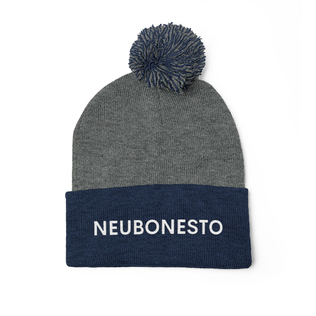 Neubonesto Pom-Pom Knit Cap