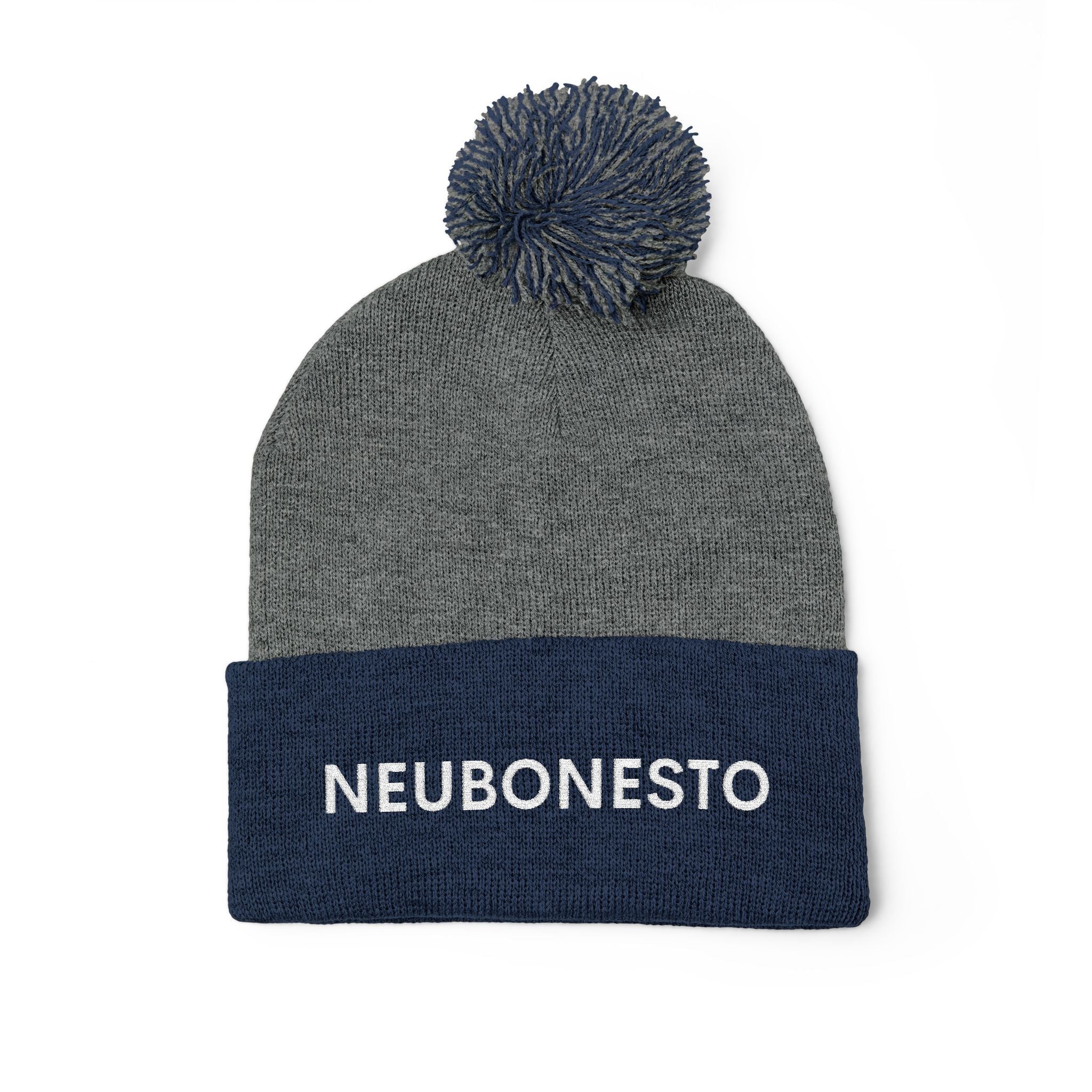 Neubonesto Pom-Pom Knit Cap