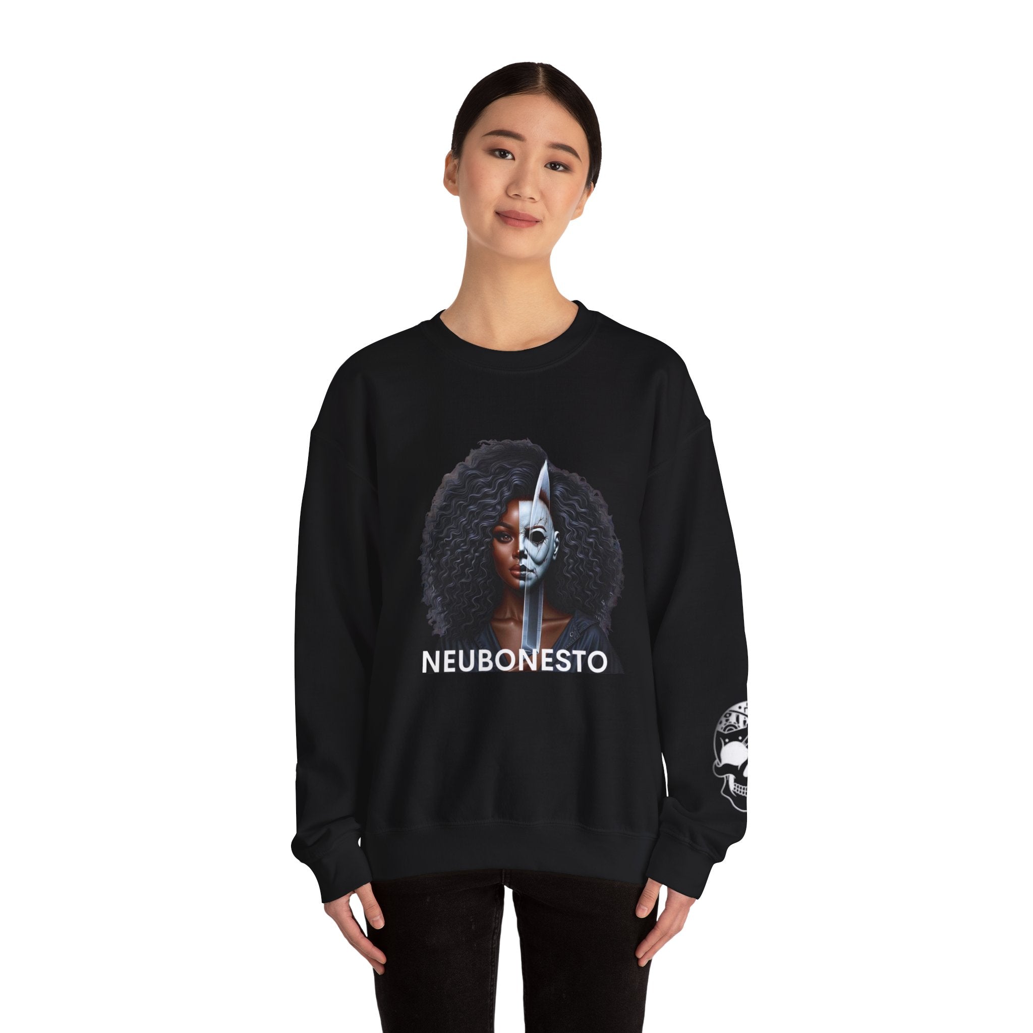 Neubonesto Halloween Graphic Sweatshirt