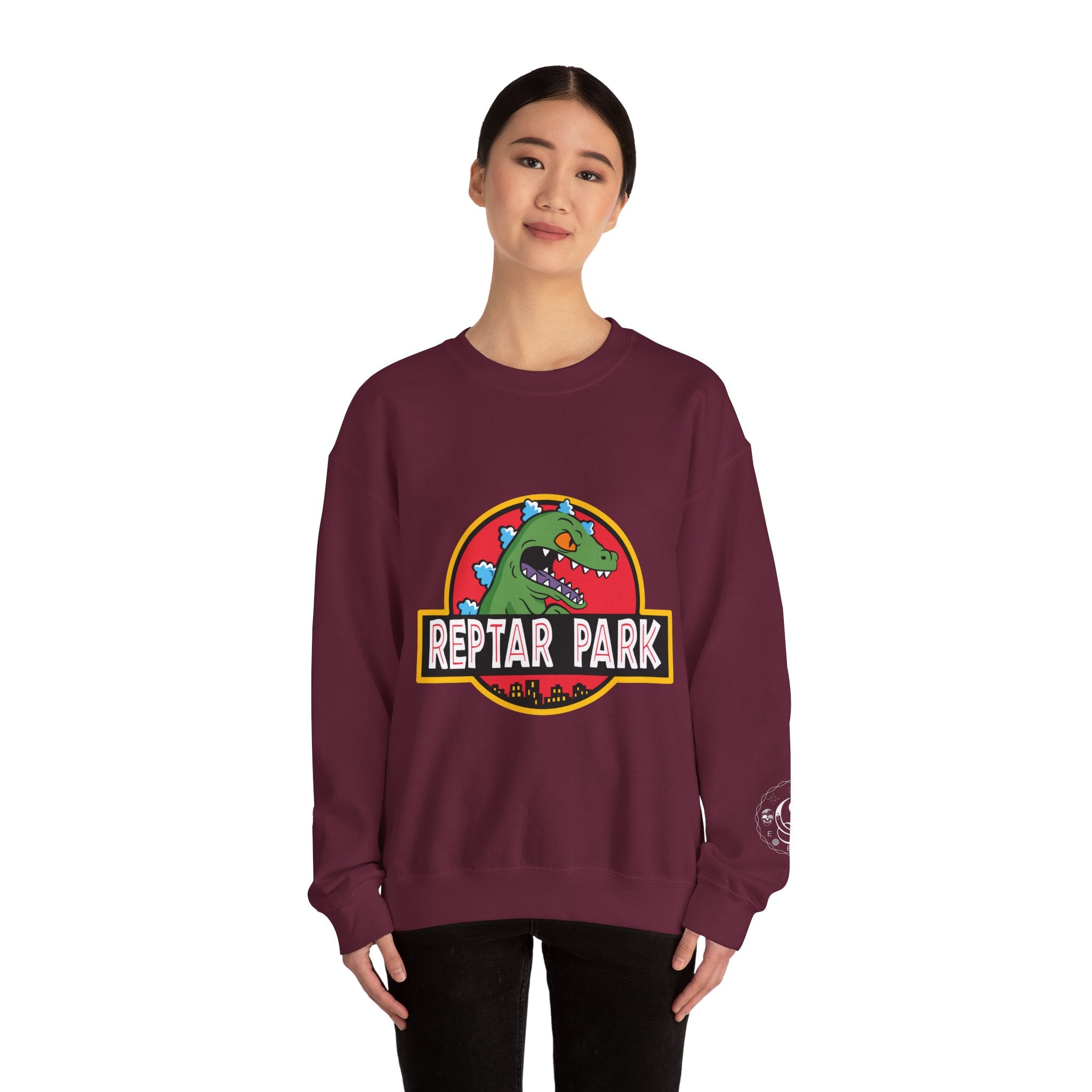 ReptarPark Crewneck Sweatshirt - 90s Cartoon Nickelodeon Graphic Unisex