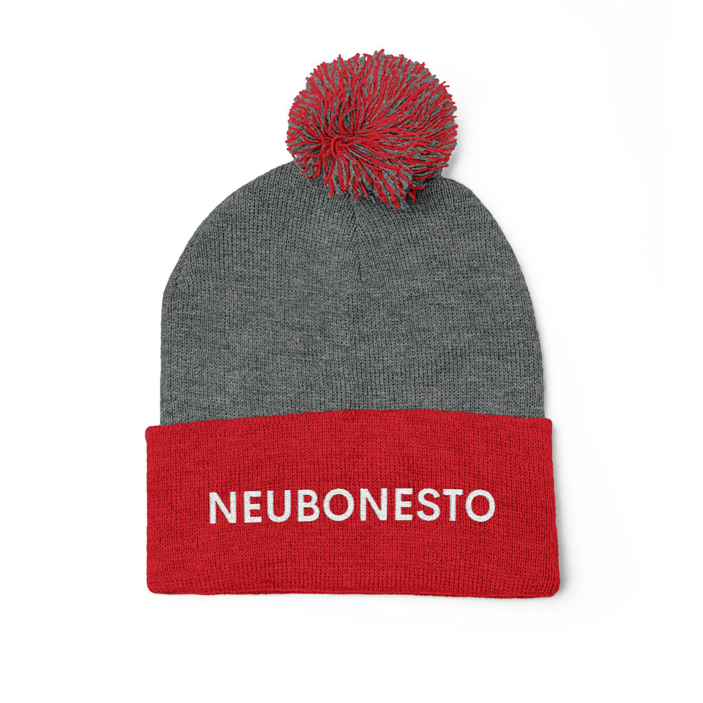 Neubonesto Pom-Pom Knit Cap